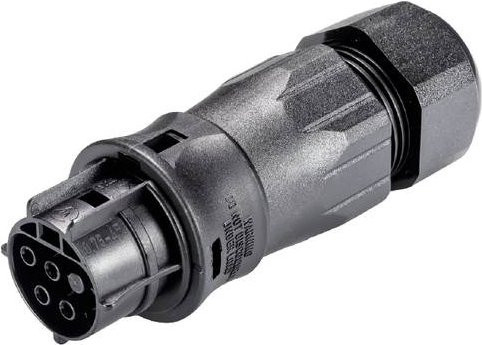 Wieland Electric 96.041.4553.1 Steckverbinder in Schwarz - Bild 1