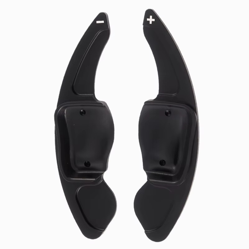 AULIGUS Aluminium Paddle Shifter Lenkrad Schaltwippen in Silber für VW Golf 5 6 MK6 GTI R Jetta MK5 Passat B6 B7 CC Polo Sharan Tiguan und Seat Leon - Bild 4