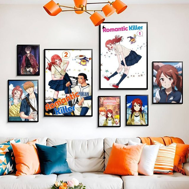52TOYS R-Romantic K-Killer Retro Druckposter in Multicolour als wasserdichte Wandkunst - Bild 1