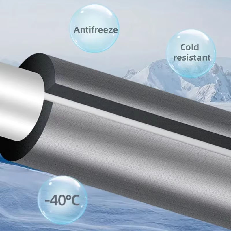 Selbstklebende EPDM-Gummi-Rohrdämmung als Schutzhülle für Rohrleitungen, Durchmesser: 16 bis 60 mm - Bild 3