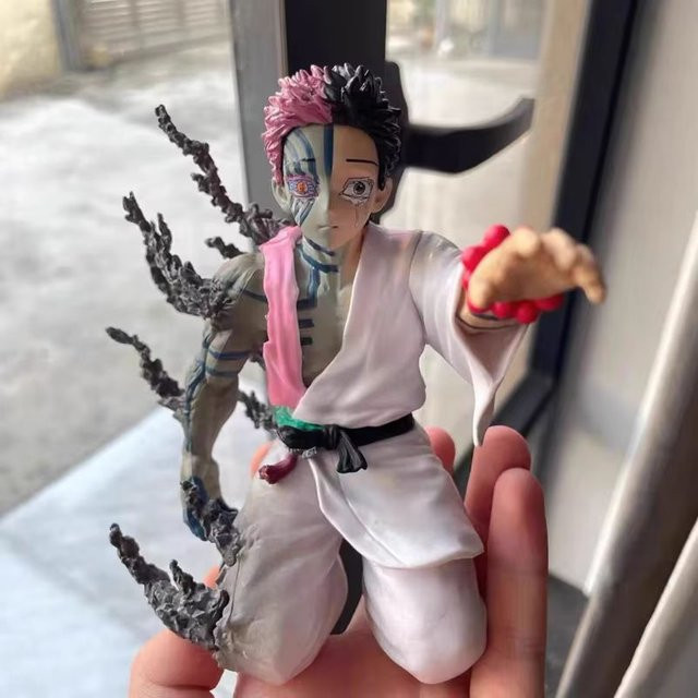 Bandai Anime Figur Akaza Dämon Slayer Zwölf Kizuki Modell aus PVC, Multicolor, Höhe: 17 cm - Bild 1