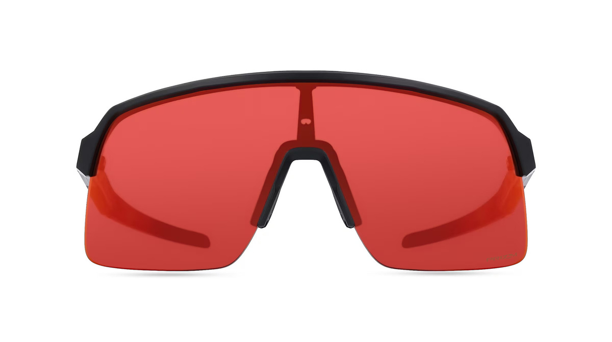 Oakley OO9463 Sutro Lite Sonnenbrille, Halbrand, Oval, Kunststoff, Herren, Schwarz, Pink - Bild 1
