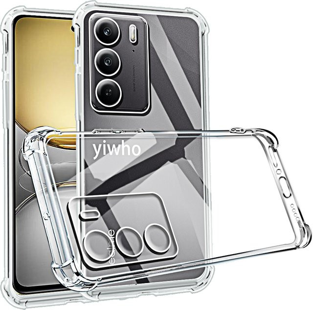 Stoßfeste Silikon Handyhülle für Realme C75 C65 C67 C63 C61 4G 5G in Transparent - Bild 1