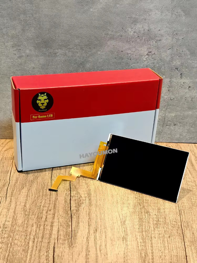 LCD Ersatzbildschirm für Nintendo 2DS XL LL in Schwarz - Bild 5