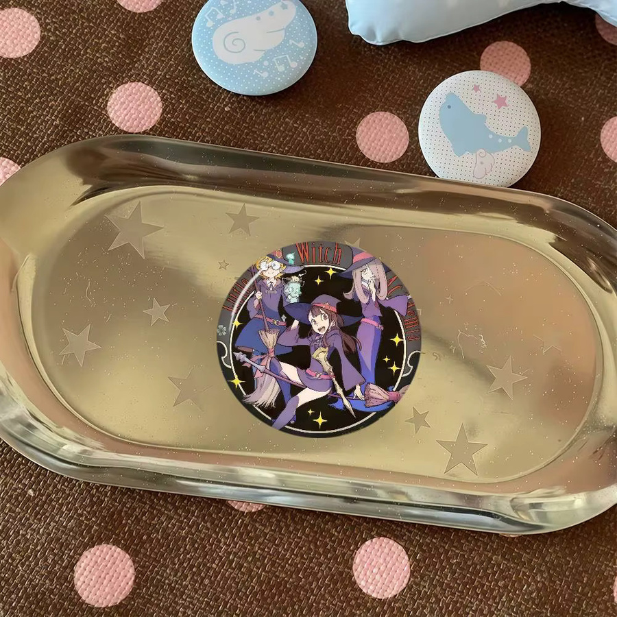 Kayou Anstecknadeln, Weißblech, Tiermotive, Bunt, Anime Little Witch Academia - Bild 3