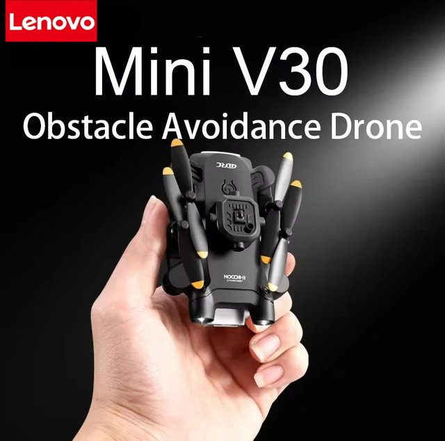 Lenovo Mini V30 Drohne 8K Luftbild-HD Professionelle GPS-Drohne mit VR und fünfseitiger Hindernisvermeidung in Schwarz - Bild 1