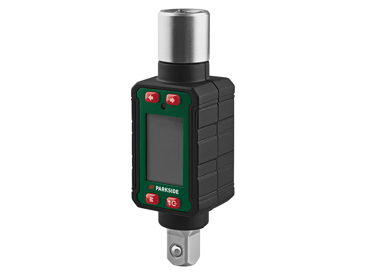 Parkside Digitaler Drehmomentadapter 1/2 Zoll in Schwarz - Bild 3