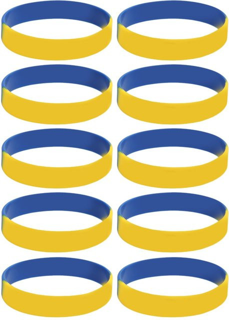 Gummiarmbänder, Gelb, Unisex - Bild 1