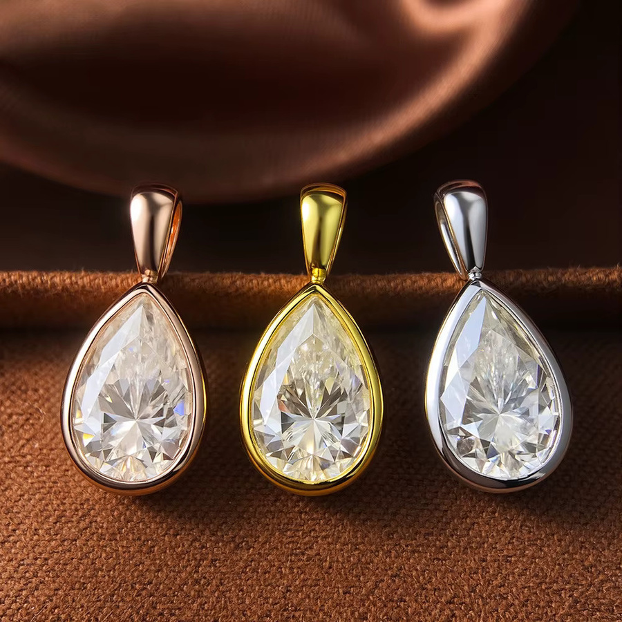 Houtros Anhänger Halskette, 925 Silber, Diamant, Damen - Bild 2