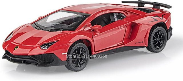 Linyi toy car Lambor Lp750 Divo Polizeiauto, Modell, 1:32, Licht und Sound, ab 14 Jahren - Bild 1