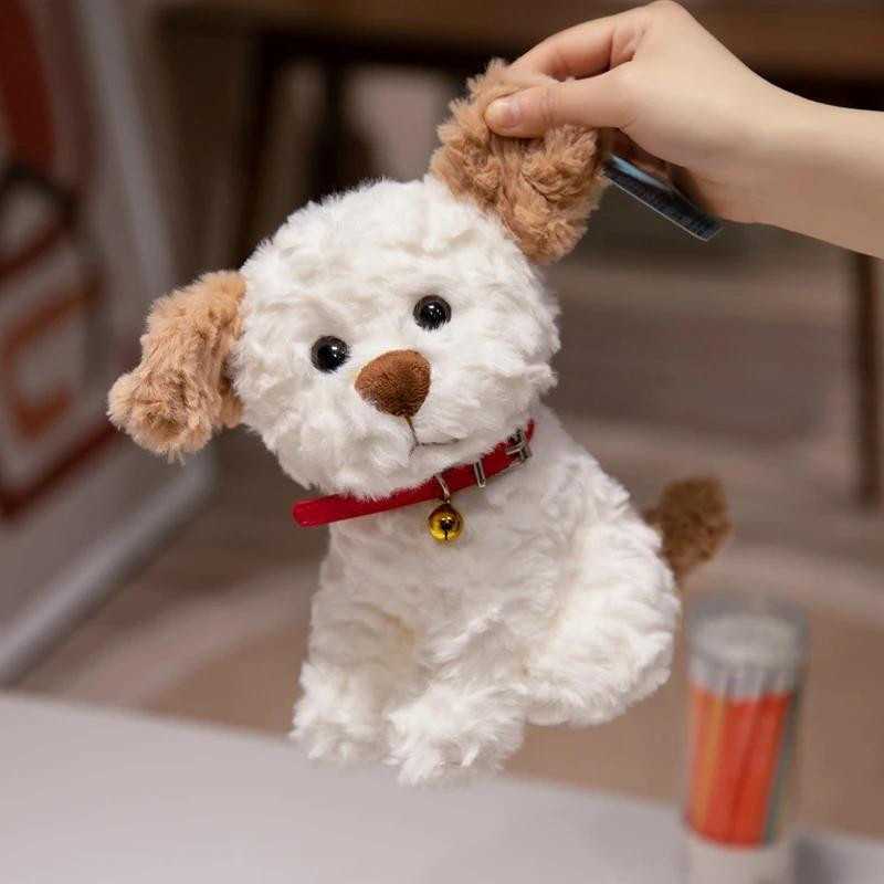 Süßer Mu Cheng Hunde-Plüschtier Welpenpuppe Corgi Shiba Inu Mops 22cm - Bild 3