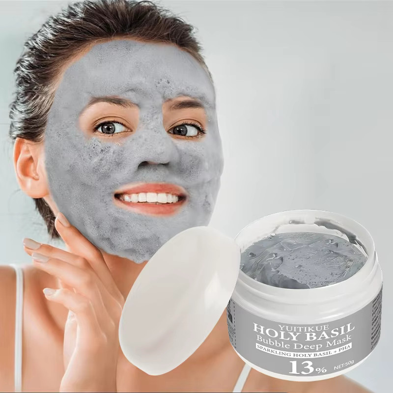 HOLYBASIL Bubble Deep Mask, Reinigung, 50 g, Unisex - Bild 4