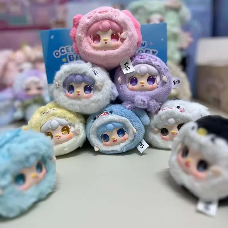 52TOYS Yooki V6 Ocean Baby, Plüsch Blindbox, Meerestiere, Einzelfigur - Bild 2