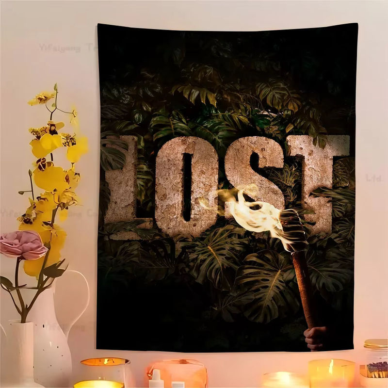 Anime Wandteppich Lost Hippie Blume Wandbehang für dein Wohnheim oder Zuhause - Bild 6