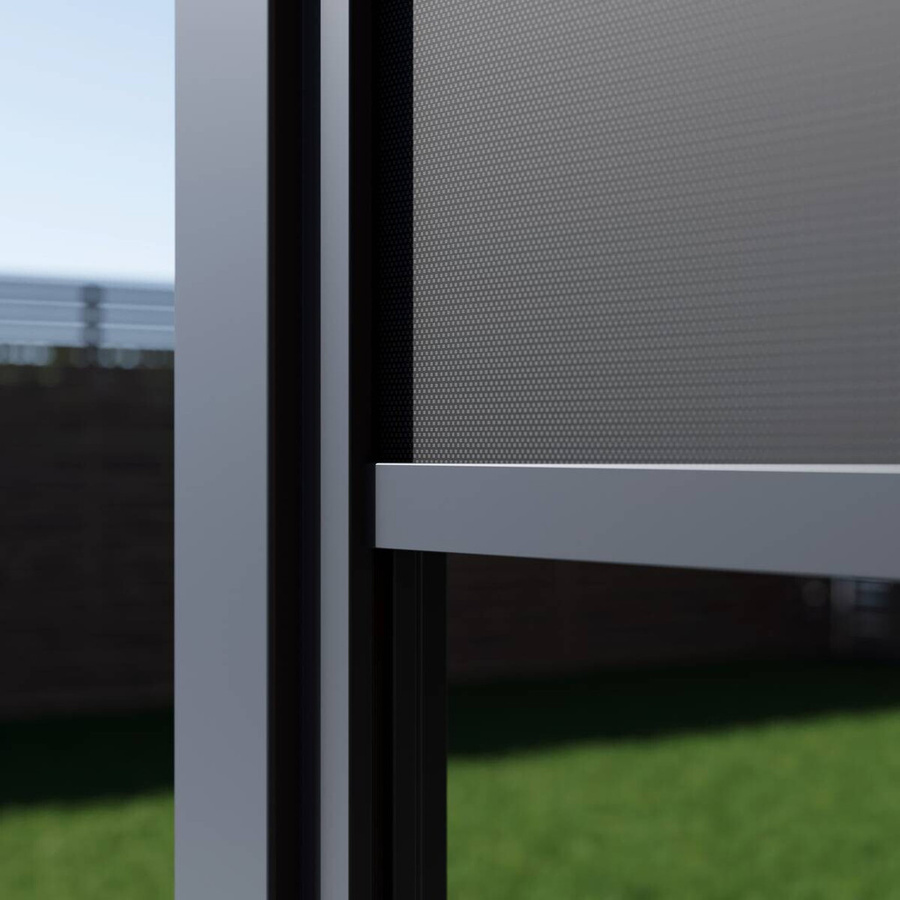 Paragon Outdoor Seitenteil für Pergola Grand Tuscan 12, Grau, B: 340 cm, H: 237 cm - Bild 5