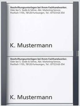 Siedle Montagezubehör für Türsprechanlagen in Grau - Bild 1