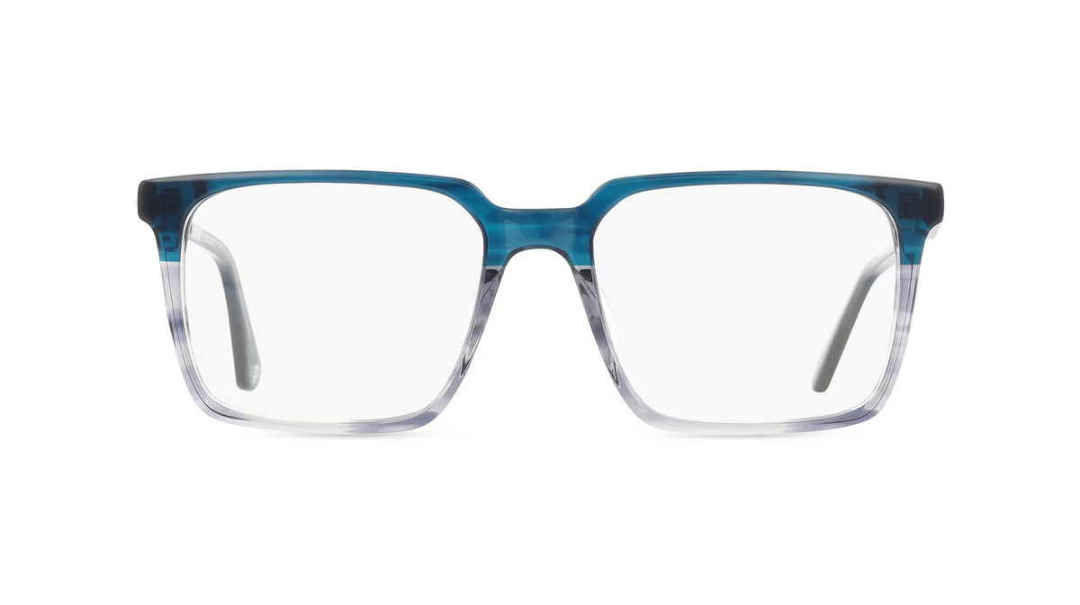 Police VPLN28 Korrektionsbrille, Vollrand, Quadratisch, Acetat, Unisex, grau - Bild 1