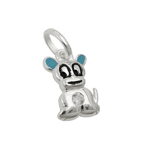 SIGO Anhänger kleiner Hund, 925 Silber, Unisex - Bild 1