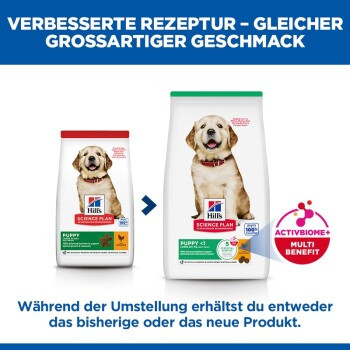 Hill's Science Plan Trockenfutter Hund Large Breed Puppy mit Huhn 2 x 14,5 kg - Bild 2