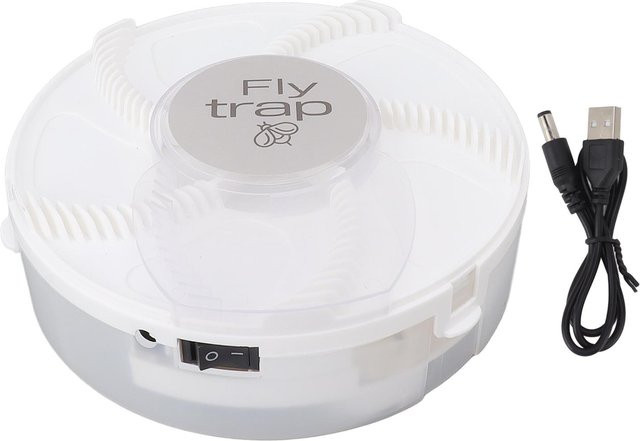 Elektrische Fliegenfalle mit USB-Aufladung und leiser Funktion für die Restaurantküche - Bild 1