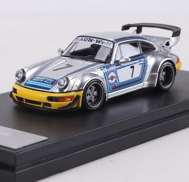 Linyi toy car Schalter Rwb964 Wide Body Modifikation, Modellauto, 1:64, ab 14 Jahren - Bild 1
