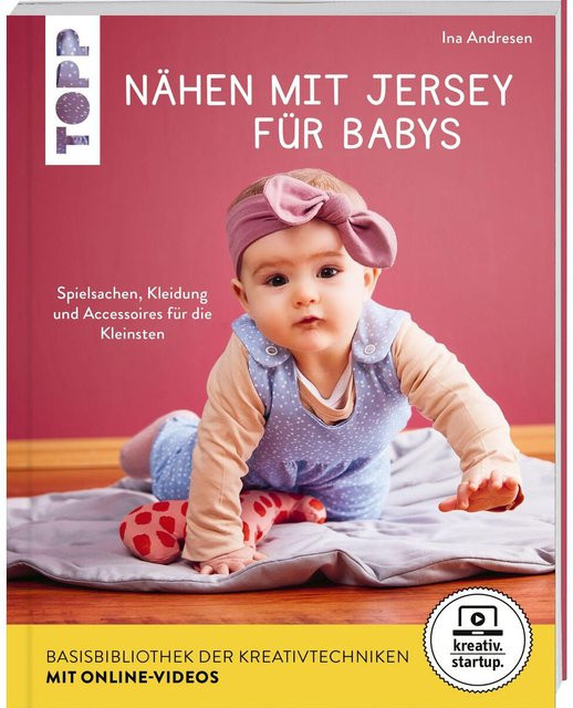 Nähen mit Jersey für Babys von Ina Andresen, Hardcover - Bild 1