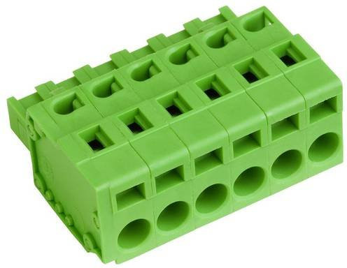 PTR Hartmann Leiterplattensteckverbinder Grün, 11 Polzahl, Rastermaß: 5 mm, Artikelnummer: 53950110001D - Bild 1