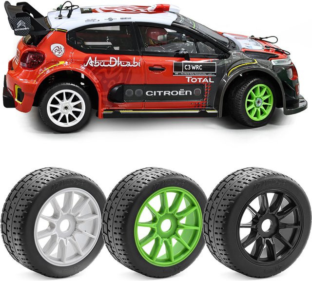ARRMA 1/7 Infraction F1 Limitations MJX7303 Flying God Mustang GT Rc Autoreifen, 4-teiliges Set, Gummireifen, 103 mm - Bild 1