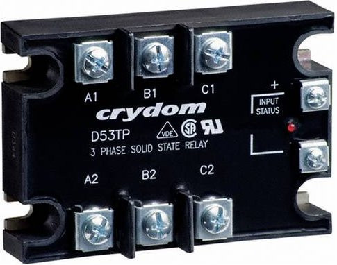Crydom Halbleiterrelais D53TP25D-10 in Schwarz - Bild 1
