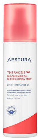 AESTURA Theracne 365 Körperspray, Niacinamid, 200 ml - Bild 1