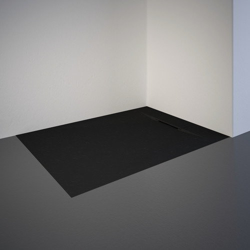 Schulte Duschwanne ExpressPlus aus Mineralguss, rechteckig, Anthrazit, B/T: 120 x 90 cm - Bild 2