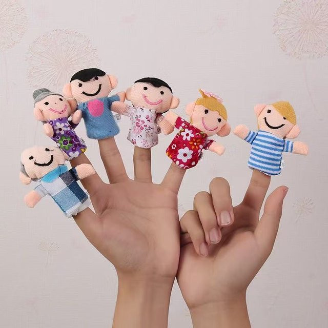 Yiran toy Baby Fingerpuppe Plüschtier, Tiere, ab 1 Jahr, Set - Bild 1