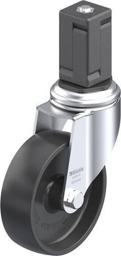 Blickle Lenkrolle LKRA-POA 100G-11-EV17 in Schwarz und Grau mit 100 mm Rad-Durchmesser und einer Tragfähigkeit von max. 120 kg - Bild 1