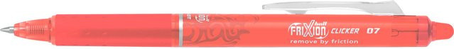 PILOT FriXion Clicker 07 Rollerball in Koralle - Bild 1