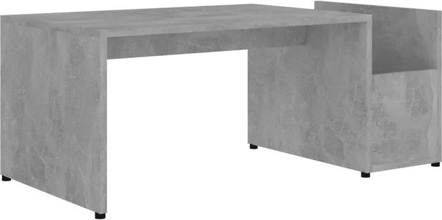 vidaXL Couchtisch aus Holzwerkstoff in Betongrau, B/T/H: 90 x 45 x 35 cm - Bild 1