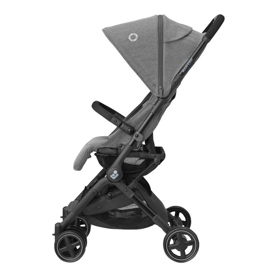 Maxi-Cosi Buggy Lara 2 Travel Buggy in Grau mit Schwenkrädern und Federung - Bild 2