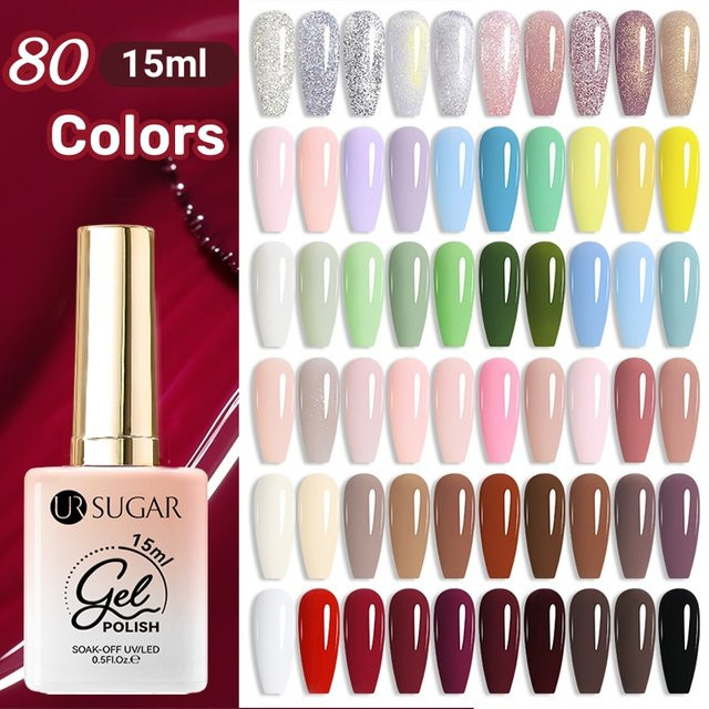 UR SUGAR Nagellack, Rote, Glänzend, 15 ml - Bild 1