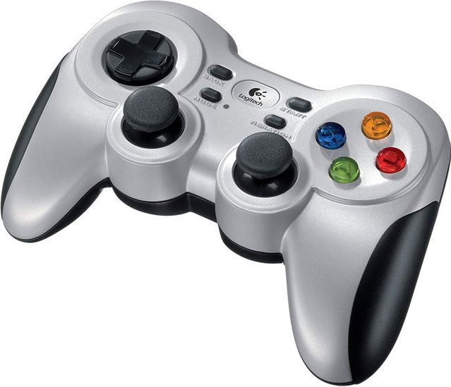 Logitech F710 Kabelloser Gamecontroller in Grau mit Bluetooth-Funktion - Bild 1