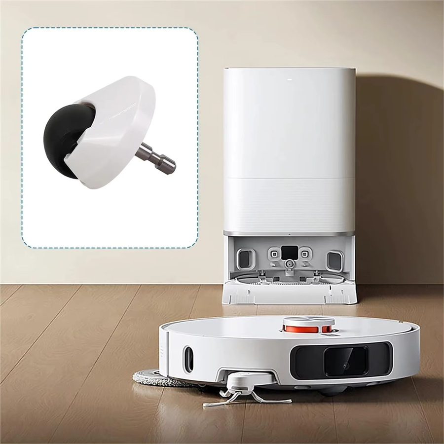 Roborock Ersatz-Vorderrad Caster Rad für Xiaomi 1S 1C S5 S50 S6 S60 S5Max S6Maxv Pure Roboter Staubsauger - Bild 2