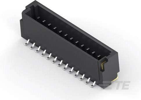 TE Connectivity Einbau-Stiftleiste Standard in Schwarz aus Kunststoff, 1-2367197-3 - Bild 1