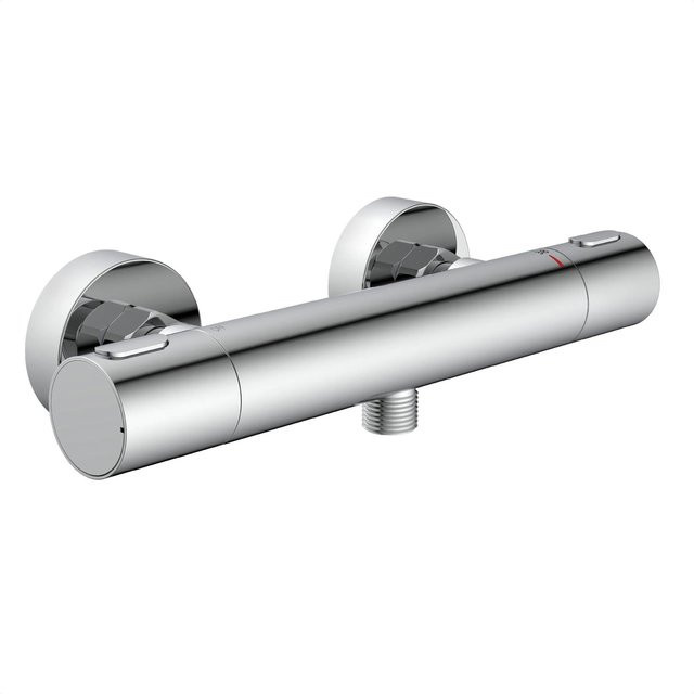 Schütte Thermostat Duscharmatur Los Angeles Chrom Silber Wandmontage - Bild 1