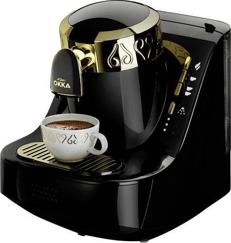 Arzum OK008-B Mokka Kaffeemaschine in Gold und Schwarz mit Fassungsvermögen für 2 Tassen - Bild 1