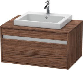 Duravit Waschtischunterschrank Ketho wandhängend mit einer Schublade, Breite: 80 cm, Tiefe: 55 cm - Bild 1