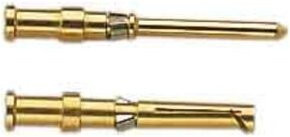 Harting Crimpkontakt Kontaktbuchse aus Messing mit Goldbeschichtung 0,75qmm 09150006225 - Bild 1