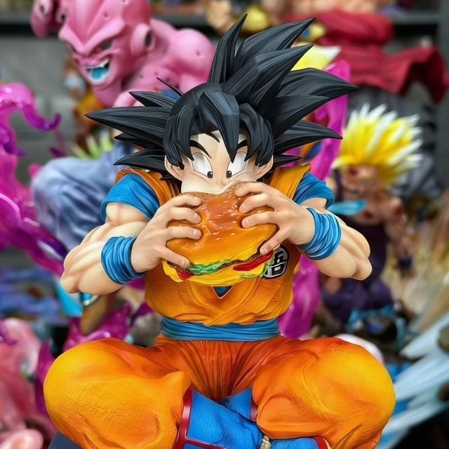 Dragon Ball Goku Burger-Isierende Figur, Einzelfigur, 14cm - Bild 1