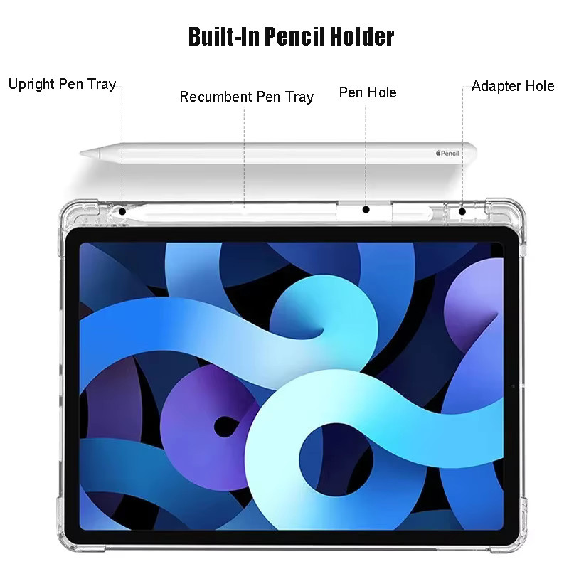 Schutzhülle für Xiaomi Pad 5, Pad 6 Pro, Redmi Pad und Redmi SE 2023 mit Stifthalter in Lila - Bild 3