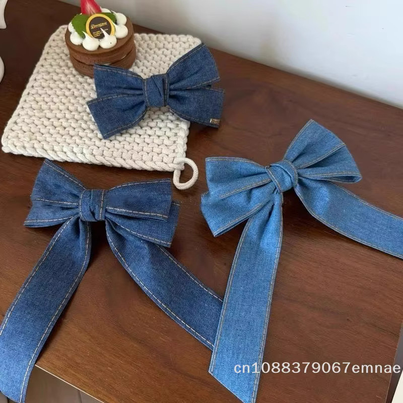JETTING Haarspangen Denim-Blau, Damen - Bild 5