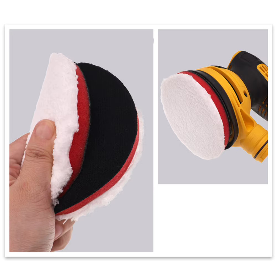 DAZZLEEX Wiederverwendbare Mikrofaser-Polierpads für kratzfreien Glanz - Bild 5