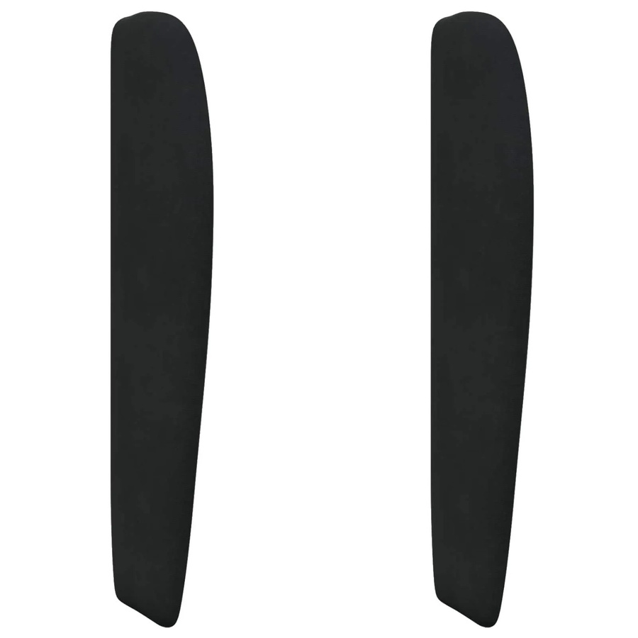 vidaXL Kopfteil Ohr in Schwarz aus Samt, B/H/T: 80 x 23 x 6 cm - Bild 2