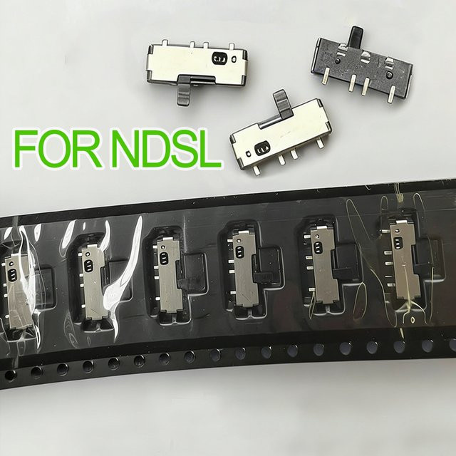 Ersatz-Tasten für Nintendo DS Lite Power-Schalter Ein/Aus-Taste in Schwarz als Reparaturzubehör - Bild 1